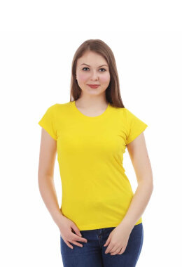 Лимонная женская футболка Лимонная женская футболка