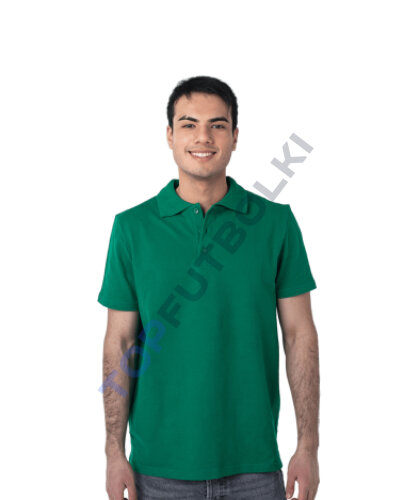 Светло-зелёная рубашка ПОЛО мужская оптом - Светло-зелёная рубашка ПОЛО мужская оптом